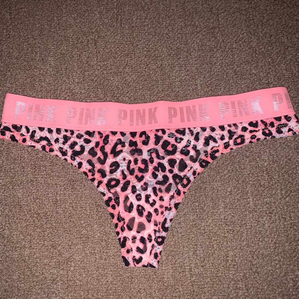 VICTORIA SECRET PINK THONG UNDERWEAR